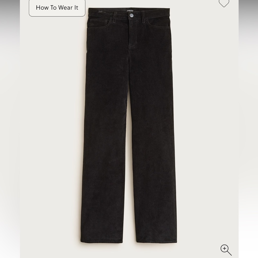 J. Crew Slim-wide pant in corduroy